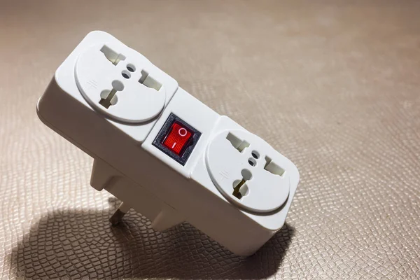 Electrical socket plug adapter .