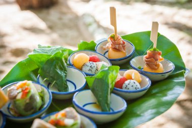 Gıda düğün yemeği için hazırlanmıştır.