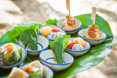 Gıda düğün yemeği için hazırlanmıştır.