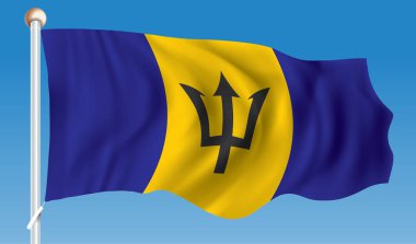 barbados bayrağı