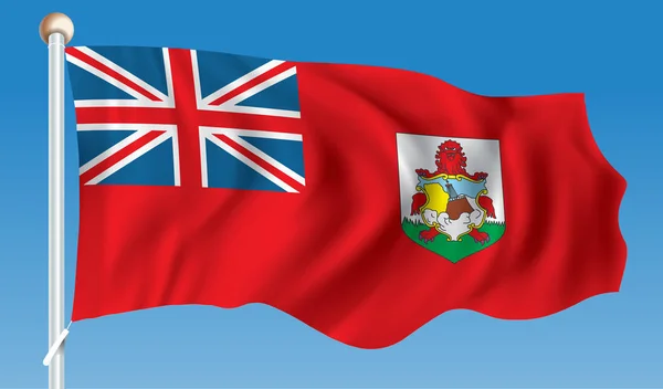 Flag of Bermuda — Stock Vector