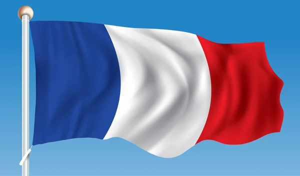 Bandeira de France —  Vetores de Stock