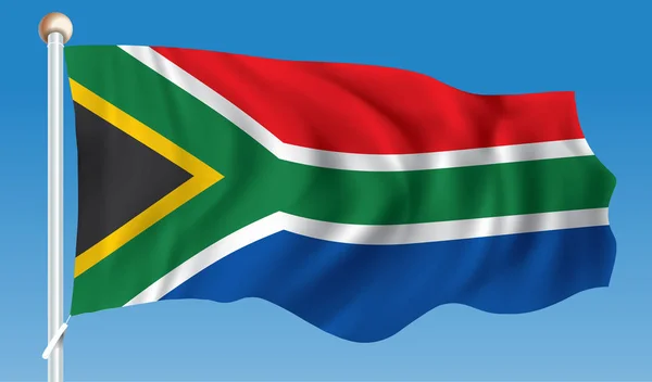 Flag of South Africa — Stock Vector