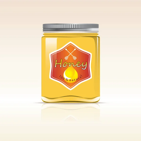Honey Bottle Design Stock Vector Image by ©lajo_2 178583836
