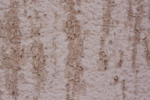 Prachtige Decoratieve Bruine Gepleisterde Muur Ruwe Textuur Bruin Gepleisterd Handgemaakt — Stockfoto