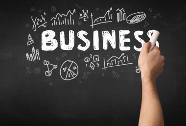 Tahtaya el yazısı işi.