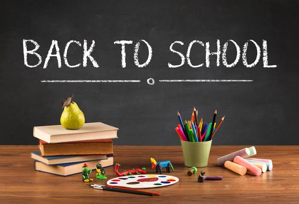 Okula dönüş konsepti.