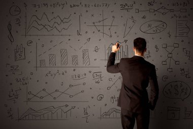 iş planı ile işadamı