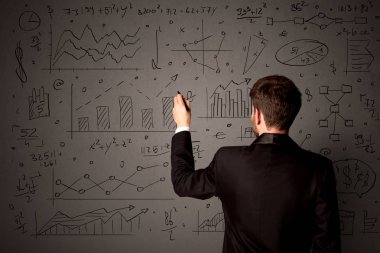 iş planı ile işadamı