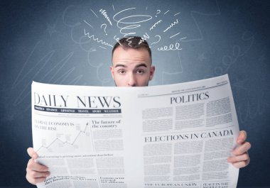 işadamı okuma gazete