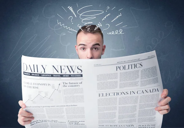 işadamı okuma gazete