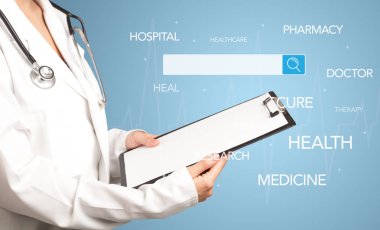 kadın doktor ile not etmek