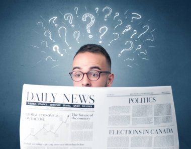 işadamı okuma gazete