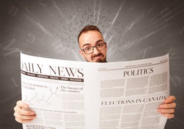 işadamı okuma gazete