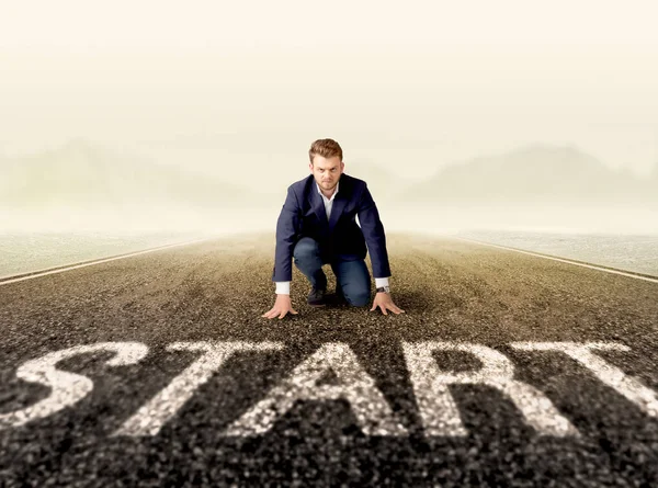 Start çizgisinde, işadamı