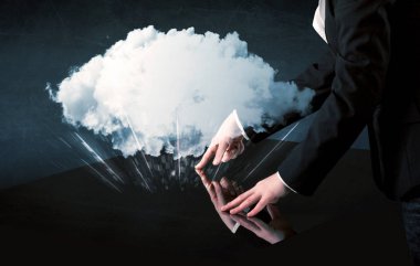 Etkileşimli tablo dokunmadan eller