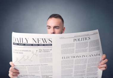 işadamı okuma gazete