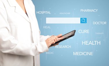 kadın doktor tablet ile