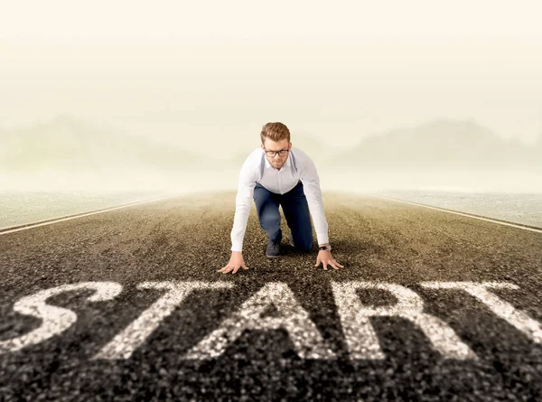 Start çizgisinde, işadamı