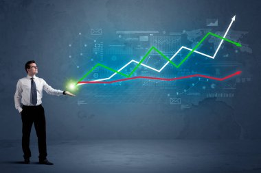 Hisse senedi piyasasında holding iş adamı