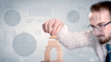 Bir kule inşa işadamı