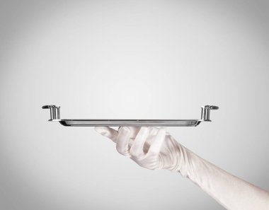 Tabaktaki sunum zarif bir elle