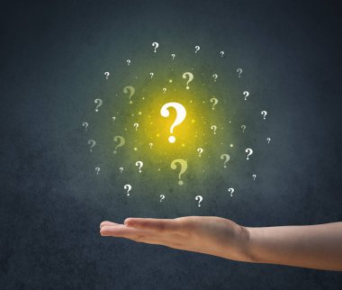 El tutma soru işaretleri