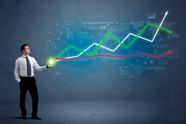 Hisse senedi piyasasında holding iş adamı