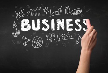 Tahtaya el yazısı işi.