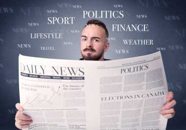 işadamı okuma gazete