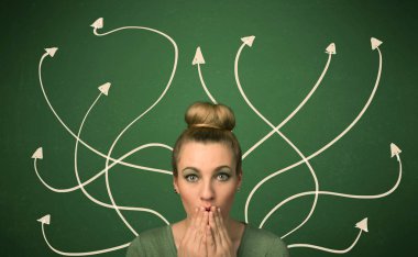 Güzel kız bir çözüm düşünme