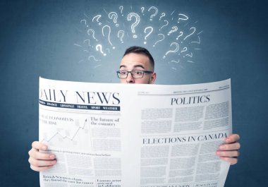 işadamı okuma gazete