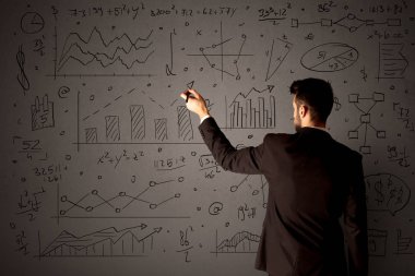 iş planı ile işadamı