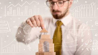 Bir kule inşa işadamı