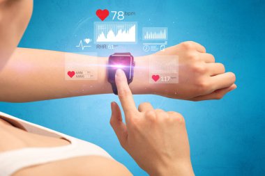 Kardiyo ve smartwatch.