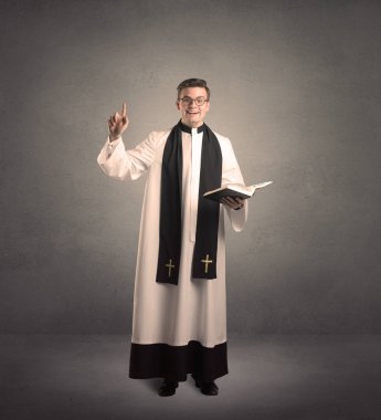 onun nimet veren genç rahip