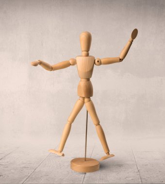 Ahşap manken kavramı