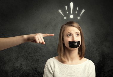 Çalışan gösteren bir el