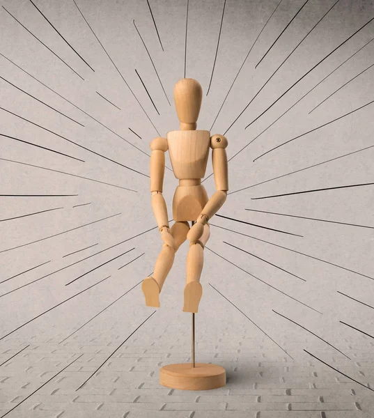 Ahşap manken kavramı