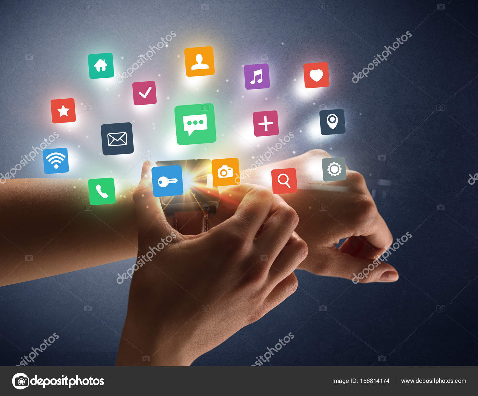 wearing a smartwatch and a regular watch