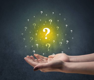 El tutma soru işaretleri