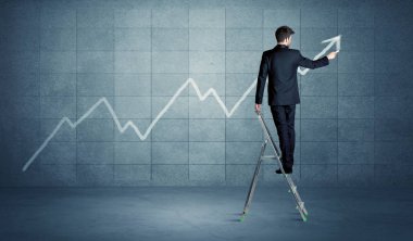 Merdiveni çizen adam