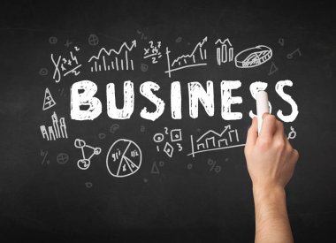 Tahtaya el yazısı işi.