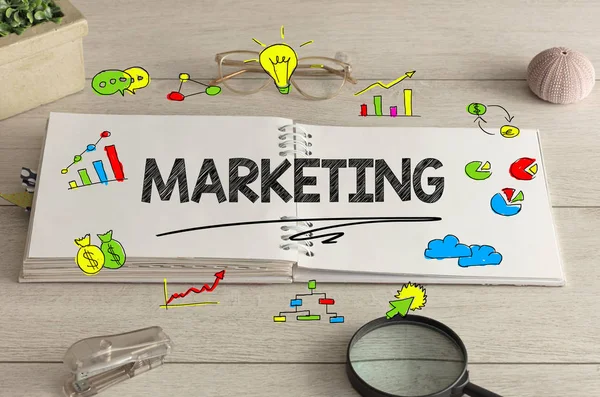 Defter ile office araçları katta