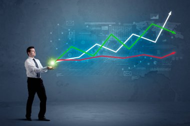 Hisse senedi piyasasında holding iş adamı