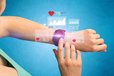 Kardiyo ve smartwatch.