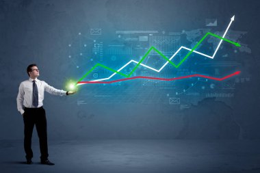 Hisse senedi piyasasında holding iş adamı