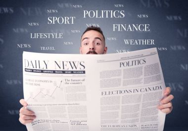 işadamı okuma gazete