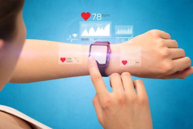 Kardiyo ve smartwatch.