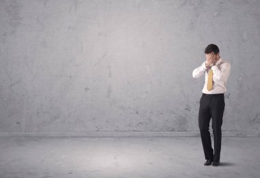 Genç işadamının kafası karışık